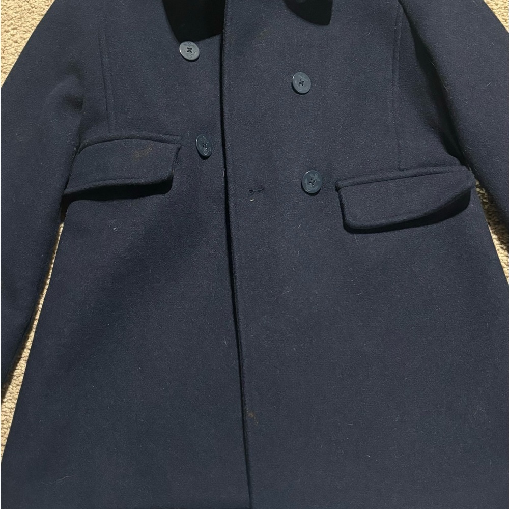 GAP kids Classic Navy Pea Coat